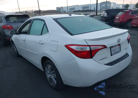 2014 Toyota Corolla Le Eco Premium z USA, uszkodzony, nr VIN 5YFBPRHE6EP023692